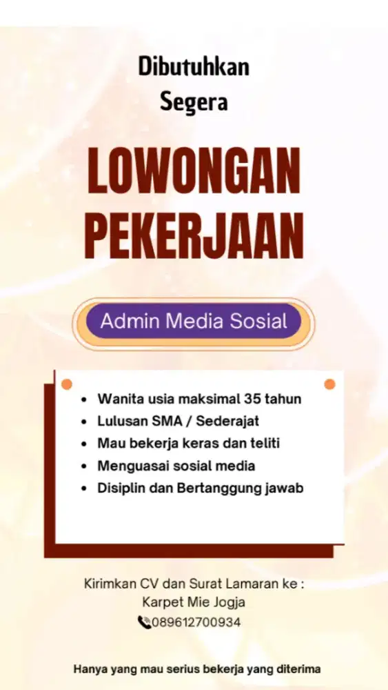 Admin Media Sosial