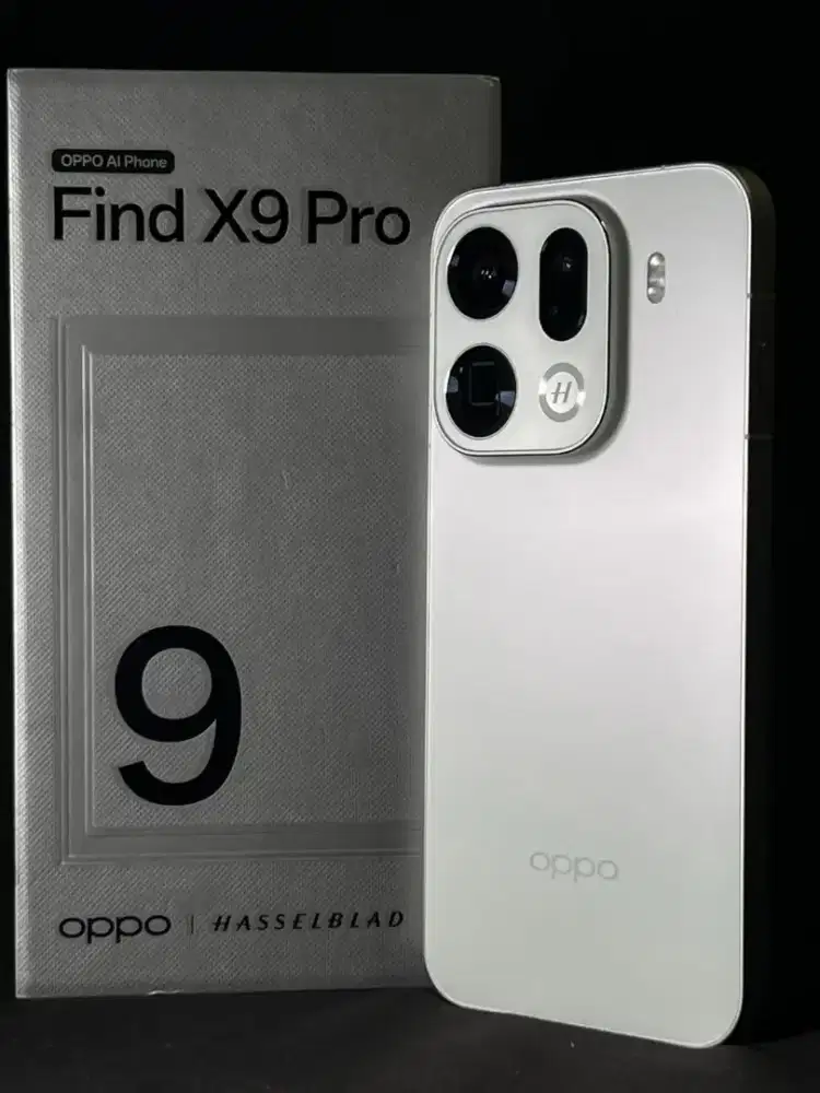 Oppo Find X9 Pro 16/512GB Pre-Order CashBack 1jt Gratis Kuota 1 tahun