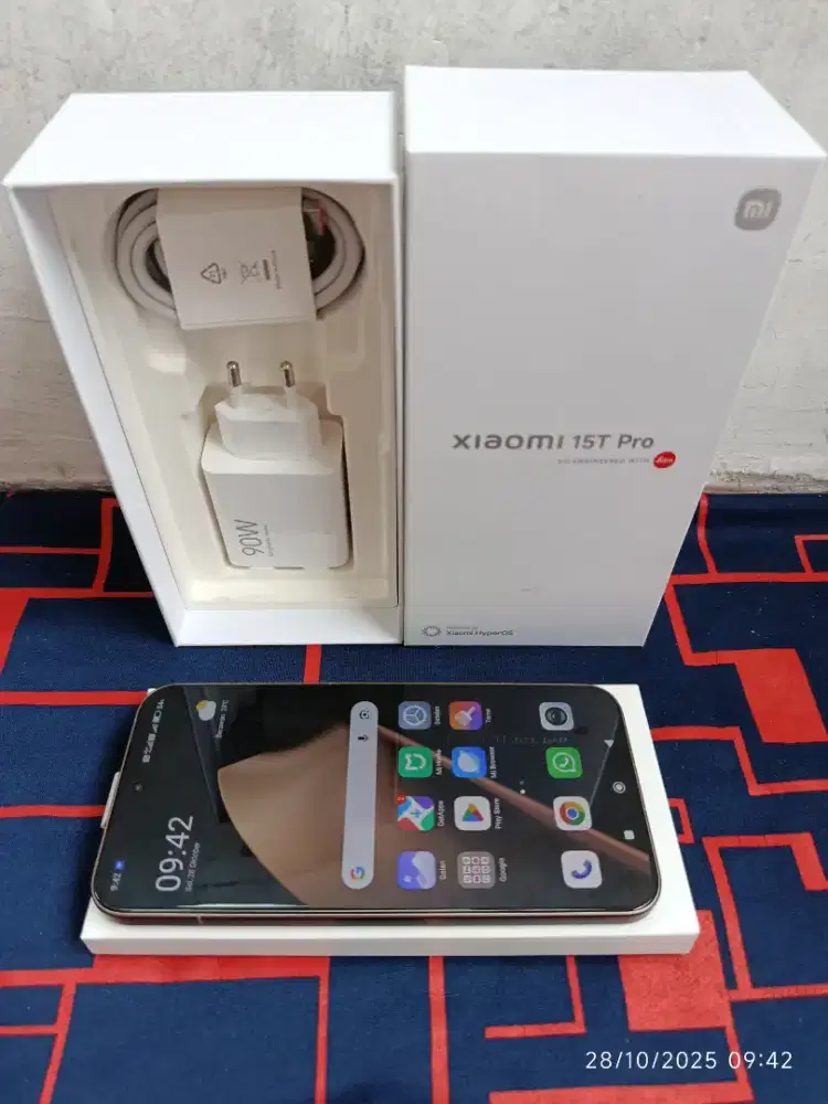 Xiaomi 15T Pro 12/512 Fullset ori segel mulus garansi On