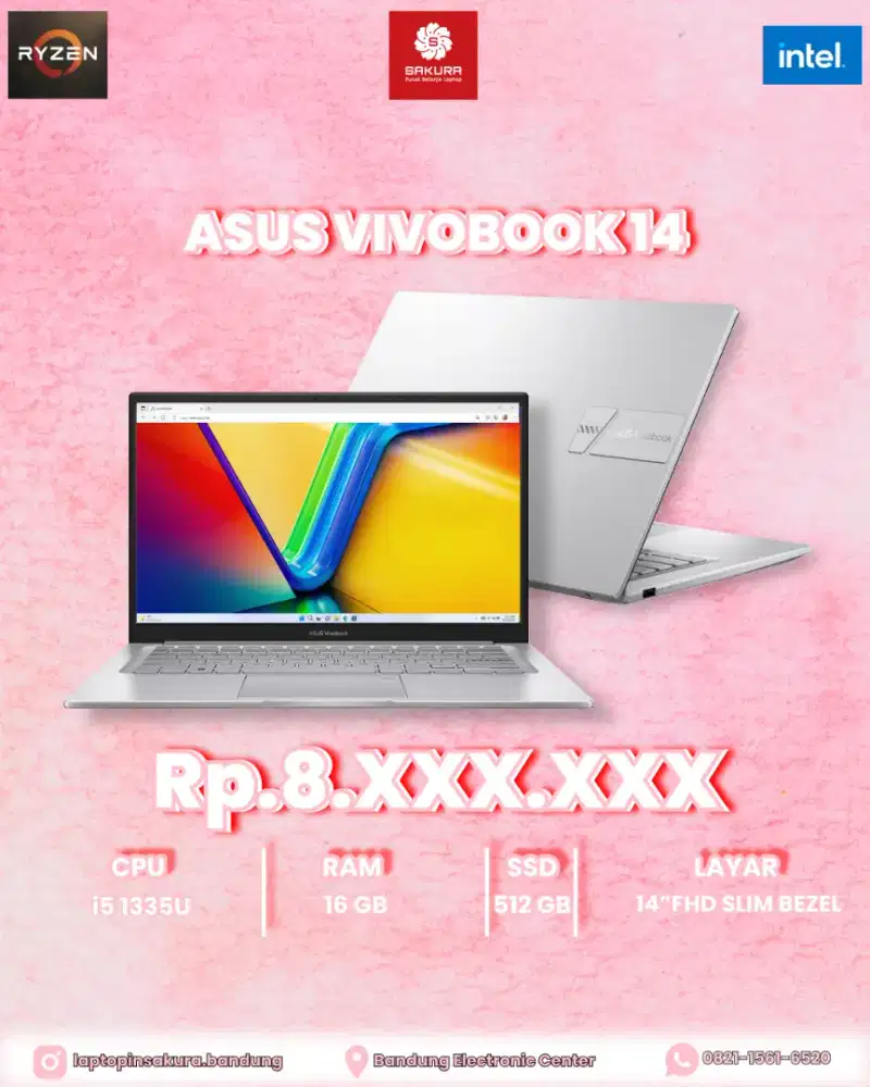 ASUS VIVOBOOK 14_A1404VA i5 1335U/16GB/512GB