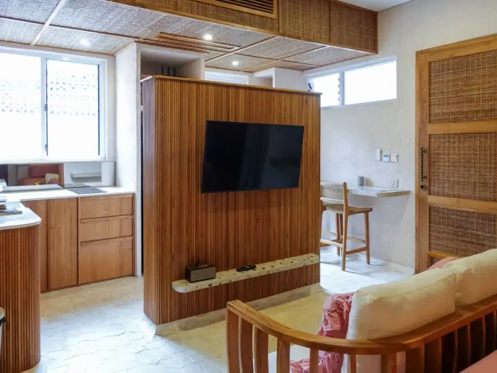 Apartemen 1-Kamar Tidur dengan Kenyamanan dan Gaya Modern di Pererenan