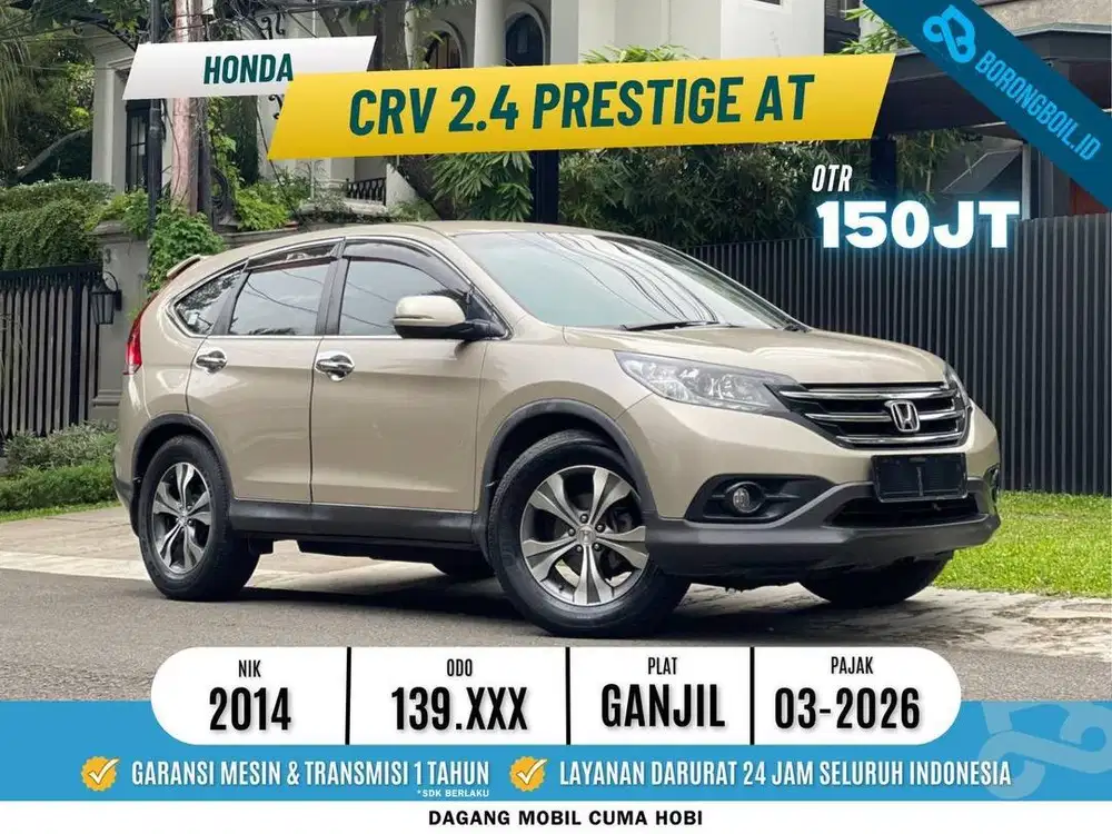 CRV 2.4 AT 2014 CHAMPAGNE KM 139rb