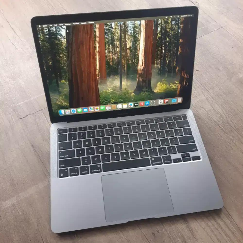 Macbook air m1 2020 ram 8gb ssd 128gb grey mulus bisa cod