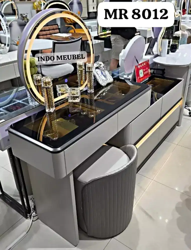 MEJA RIAS IMPORT JUMBO, LAMPU LED, NEW MODERN KEKINIAN