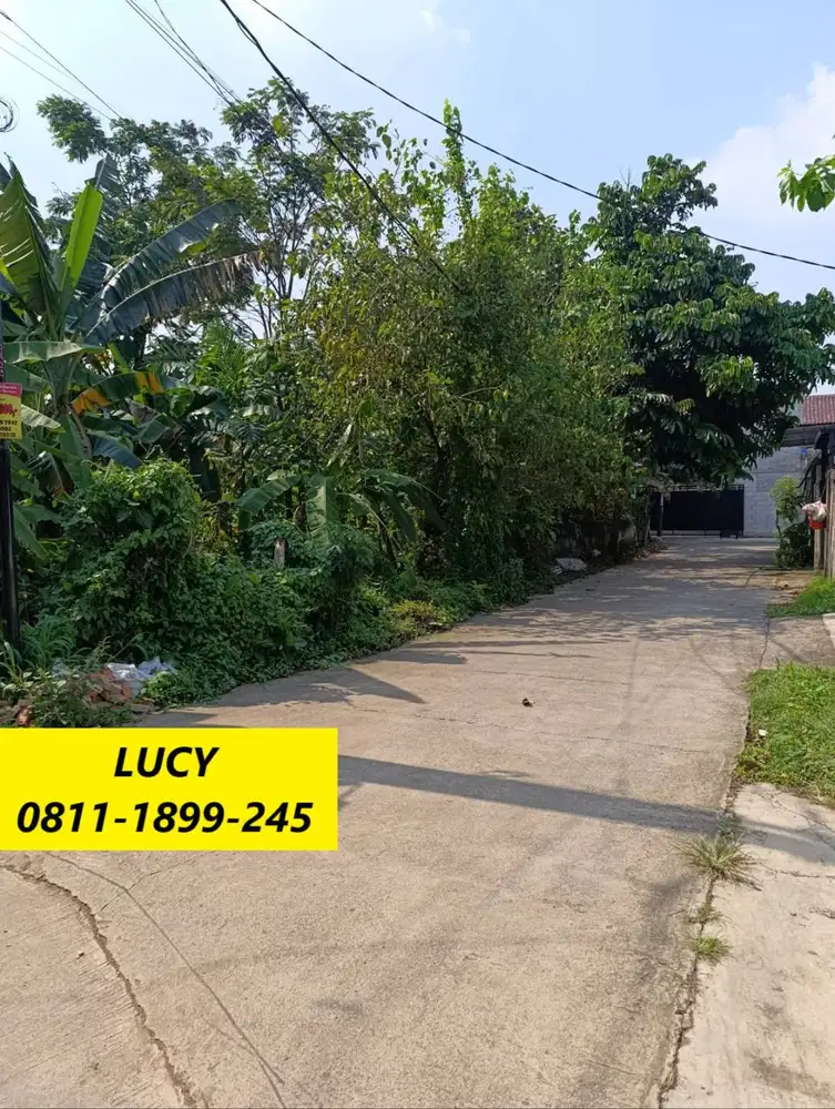 Kavling Lokasi Tenang Siap bangun di Cipayun Ciputat 17196-JS