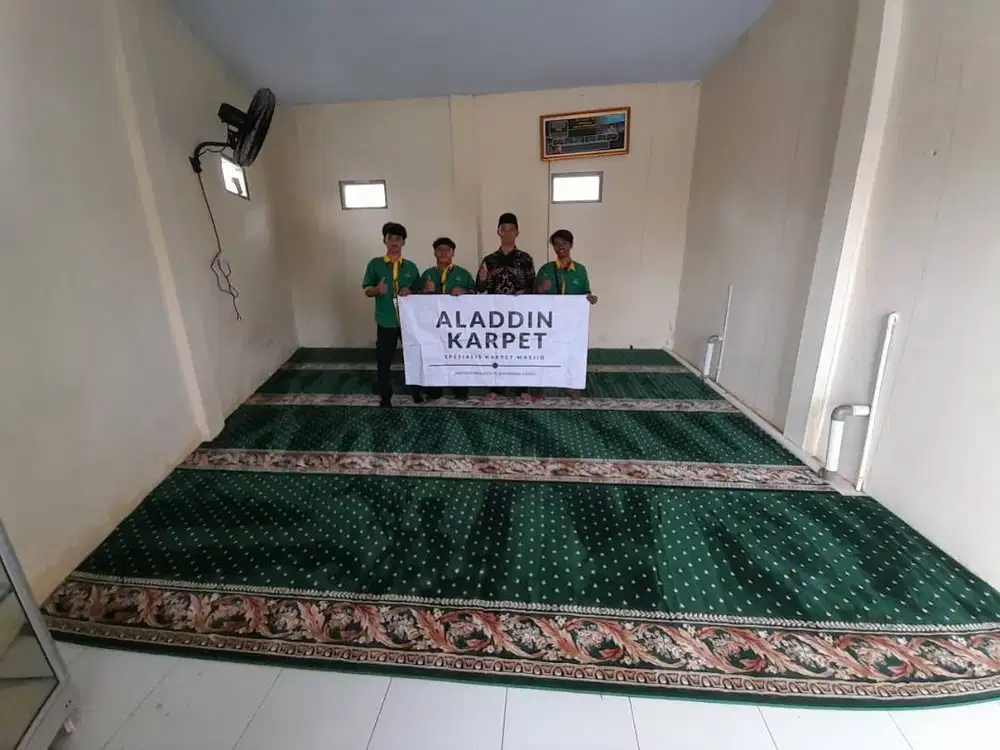 Karpet Masjid Meteran Tebal Murah Per Roll Nabawai Turkiye