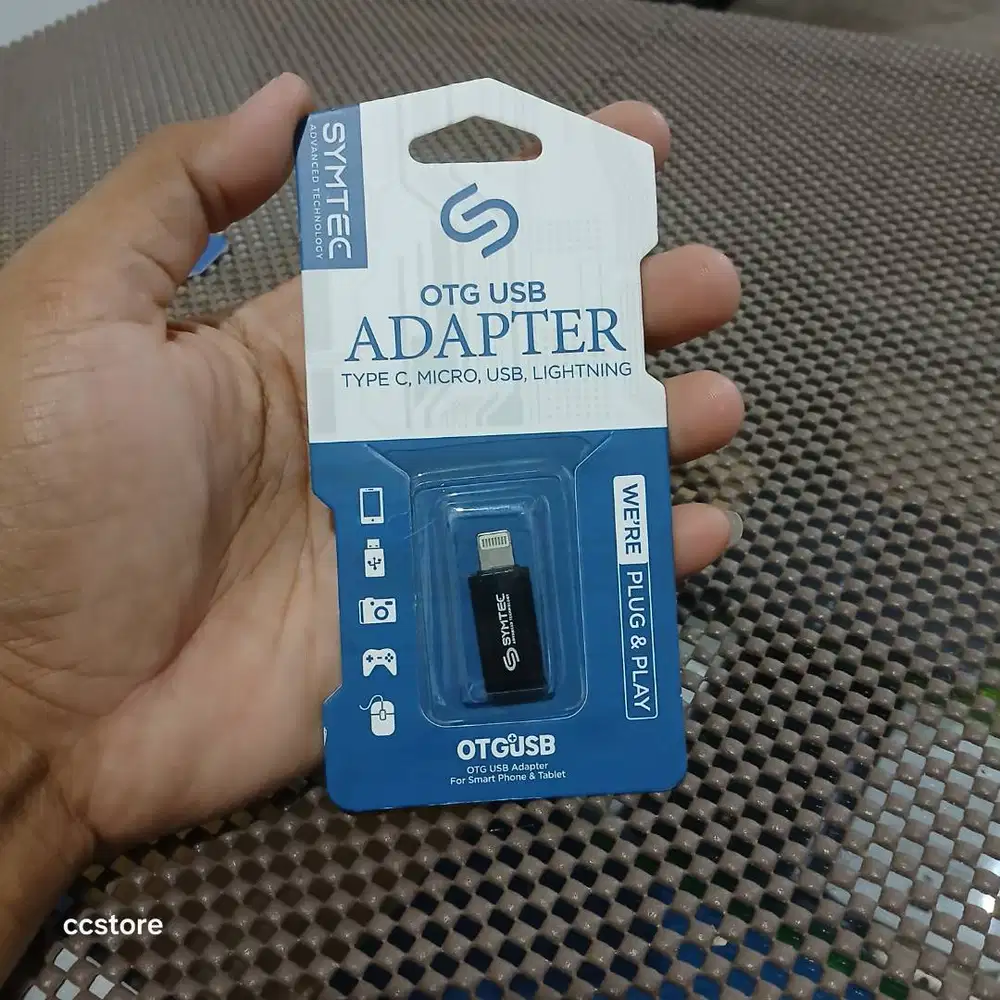 SYMTEC Adapter Lightning Male To Type-C Female - bisa buat ngecas