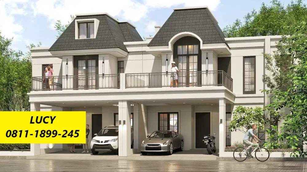 BRAND NEW Rumah Dekat Tol Dalam Cluster di Graha Bintaro 17190-AM
