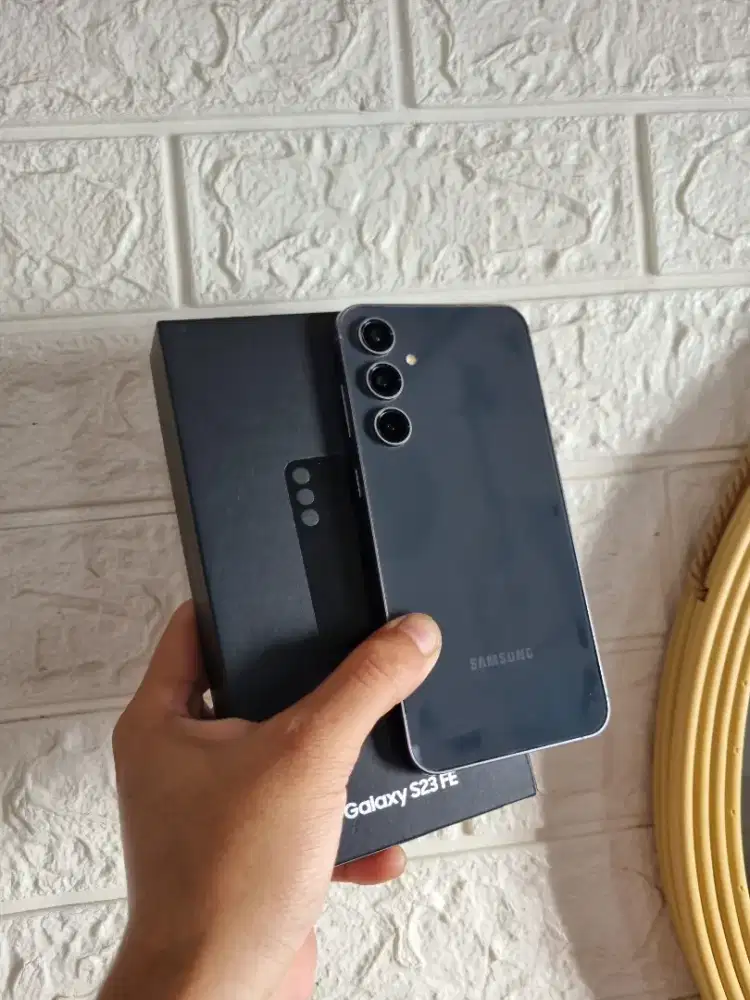 JUAL CEPAT SAMSUNG S23 FE 256GB GRAPHITE RESMI SEIN