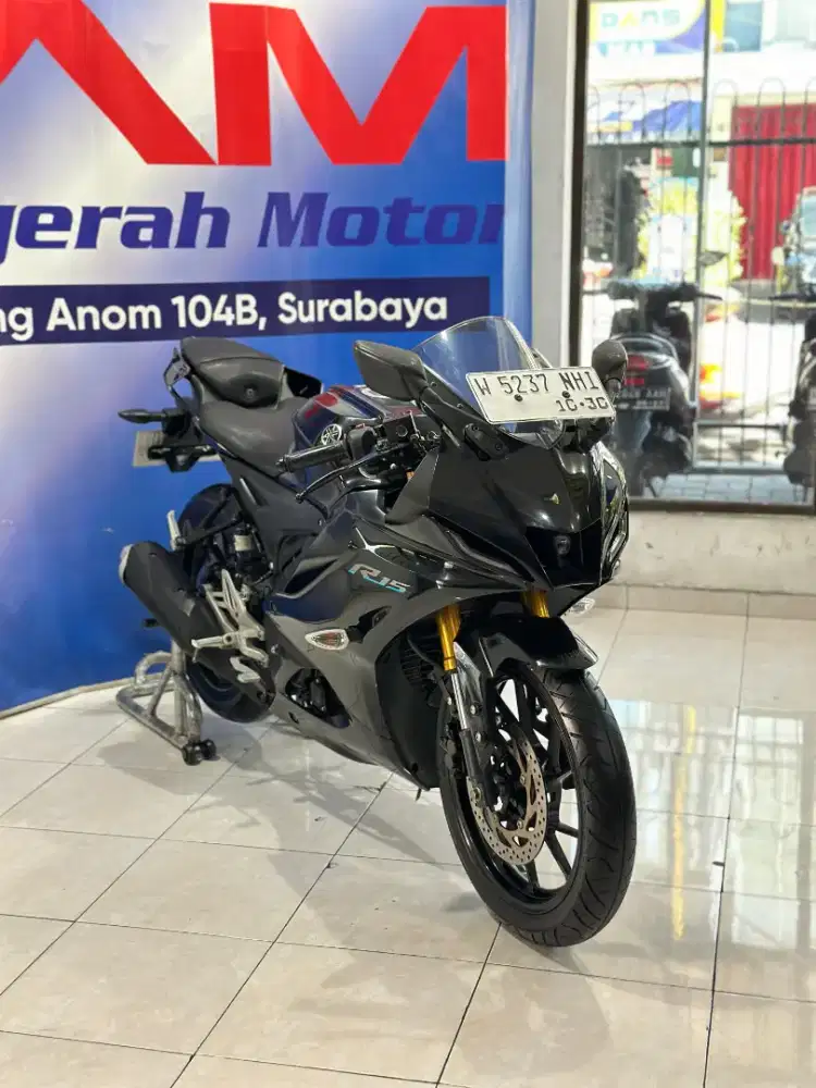 Yamaha R15 V4 155cc tahun 2022 unit bisa kredit