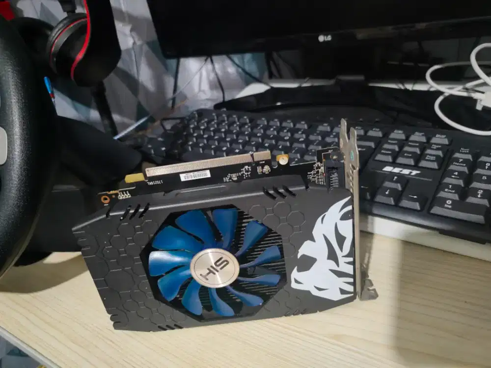VGA CARD HIS RX 560 4GB 128 BIT