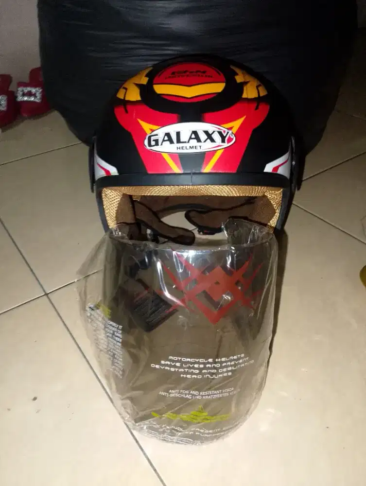 Helm baru half face