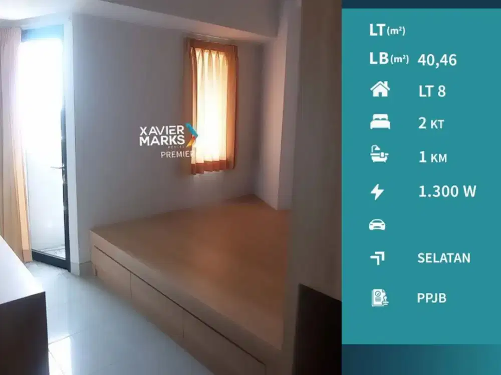 Dibawah Harga Pasar Dijual Apartemen Begawan Malang 2 BR Corner
