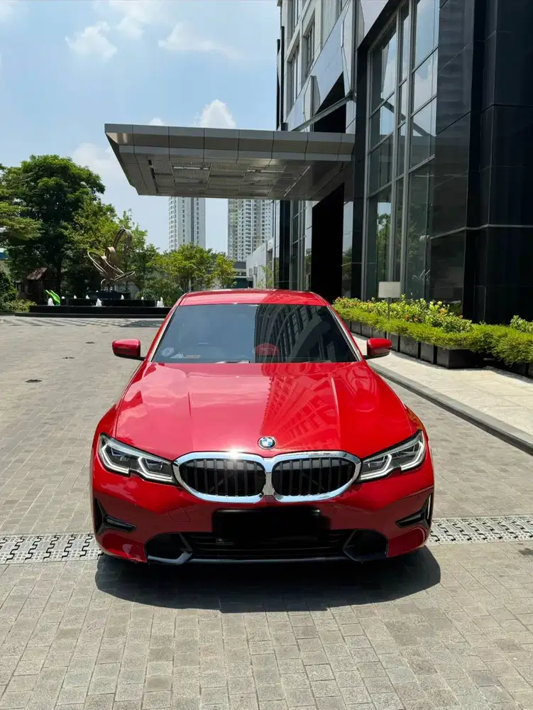 JUAL MURAH BMW 320i G20 Red Th 2020 (Low Ordo) Like new DIRECT OWNER