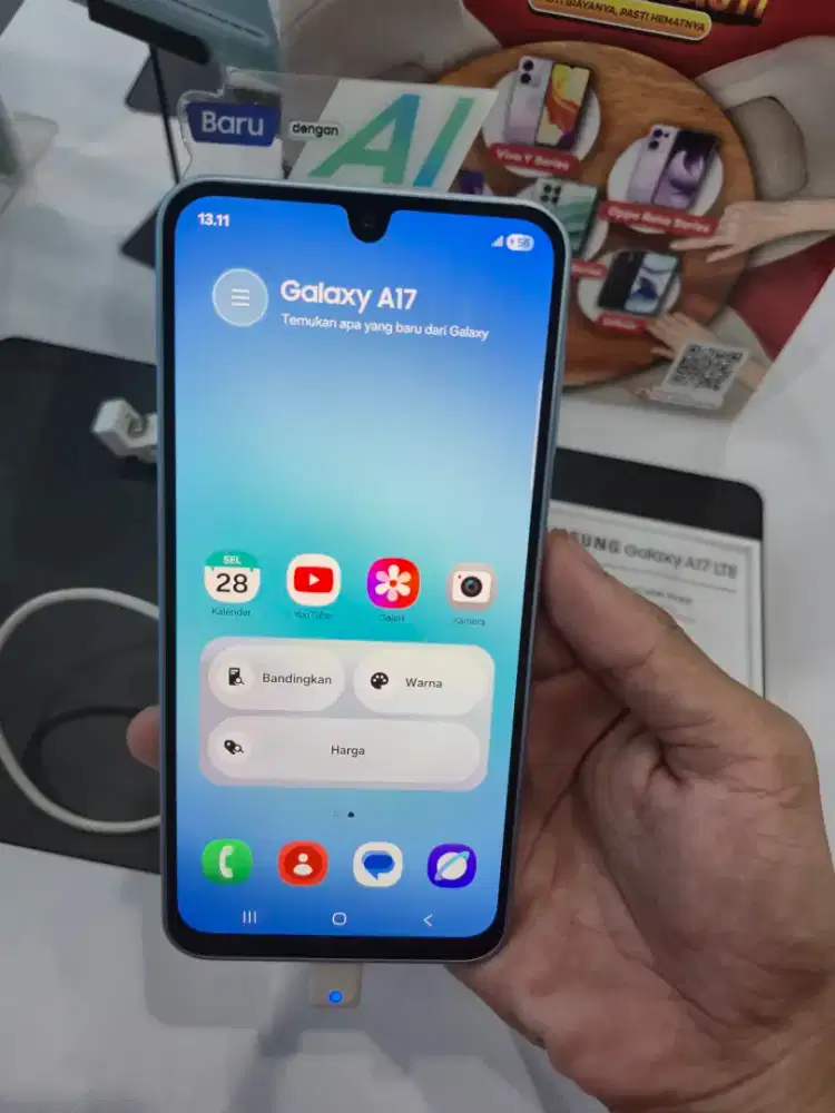 SAMSUNG GALAXY A17 RAM 8GB/256GB PROMO CREDIT BUNGA 0% FRE1KALICICILAN