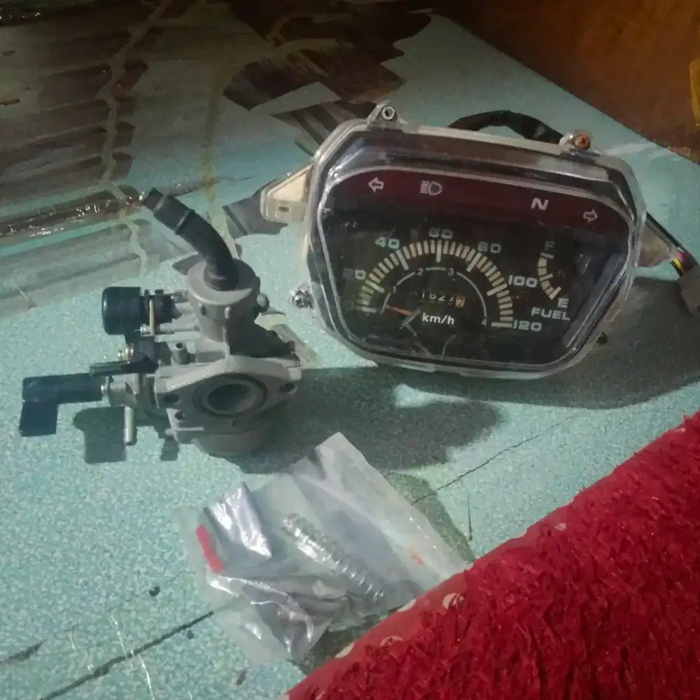 Karbu seken grand, supra, legenda dan sejawatnya sama speedometer nya