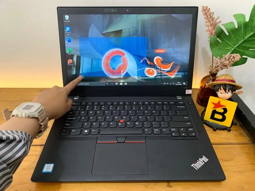 Laptop Bandel Touchscreen Lenovo Thinkpad T480 Core i5 RAM 8 / 256 SSD