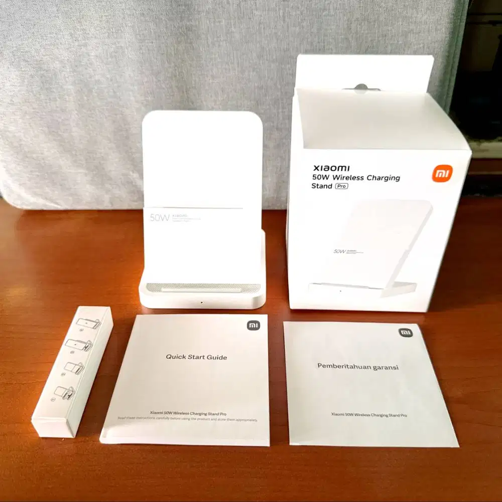 Xiaomi 50W Wireless Charging Stand Pro Resmi Indonesia Second