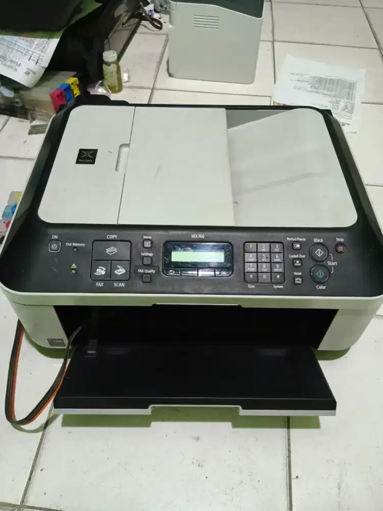 Printer Canon MX 366 scan copy F4 infus