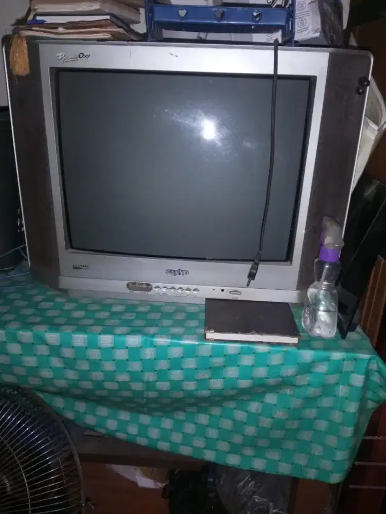 televisi sanyo 21 in tabung