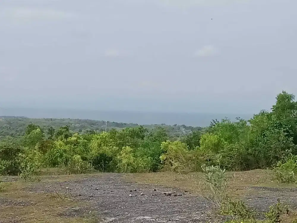 Tanah ocean view di raya kampial nusa dua