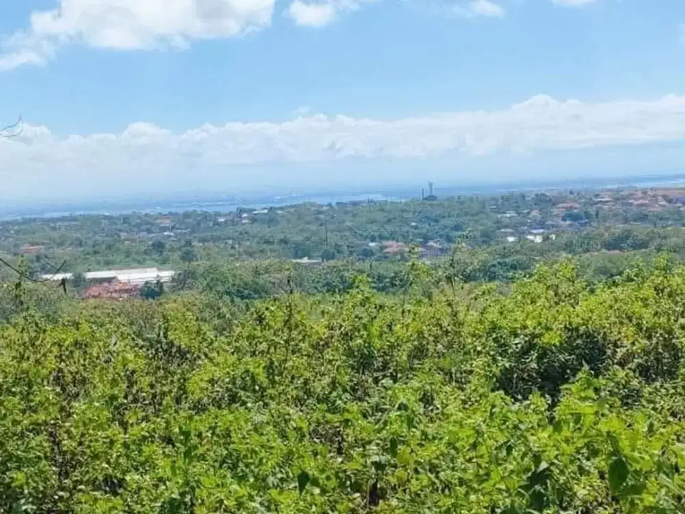 Tanah ocean view unblock di nusa dua Bali