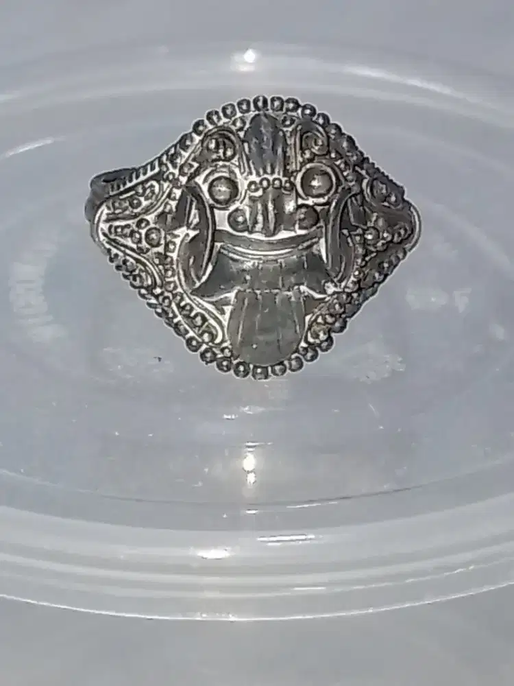 Cincin Barong Bali Perak 925