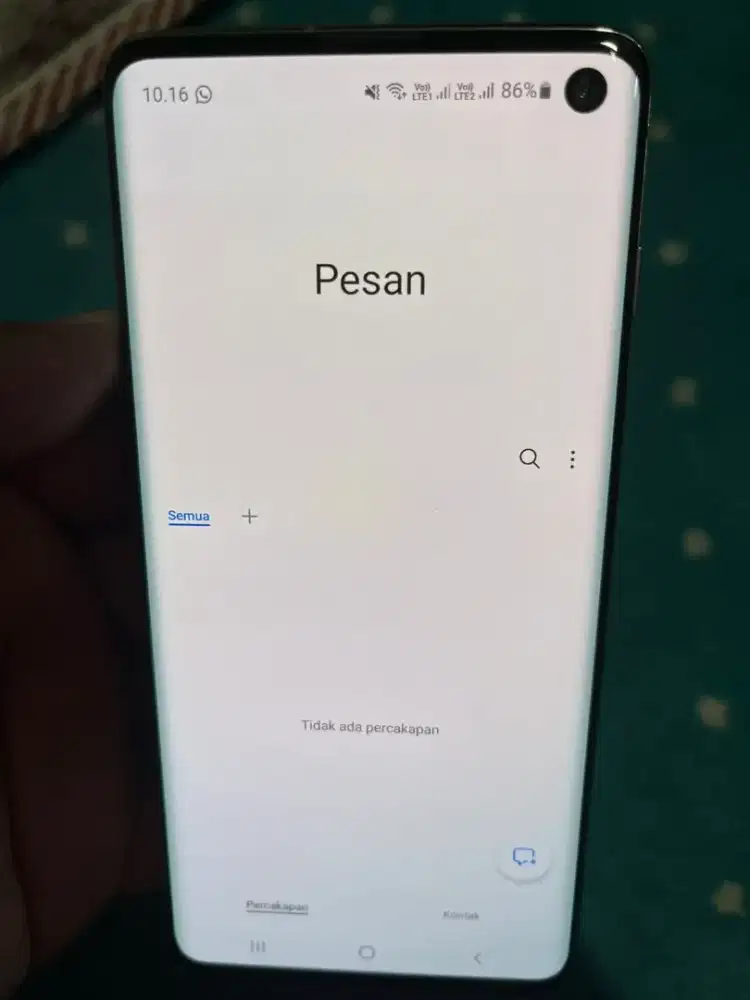 Samsung S10 Ram 8/128 Gb Putih