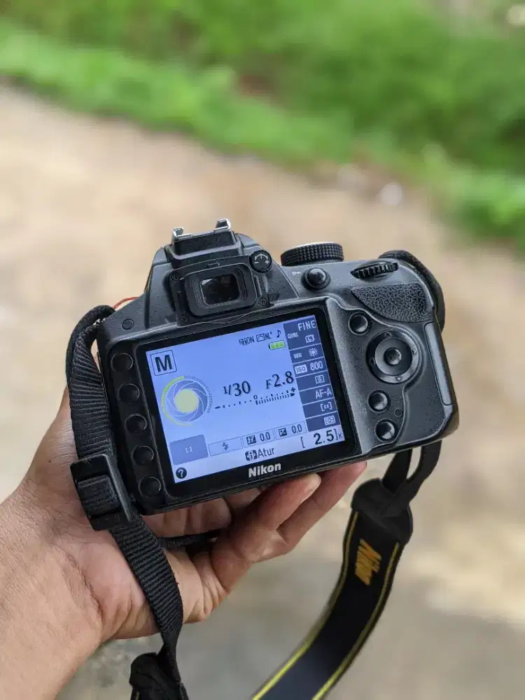 Nikon D3200 2 lensa