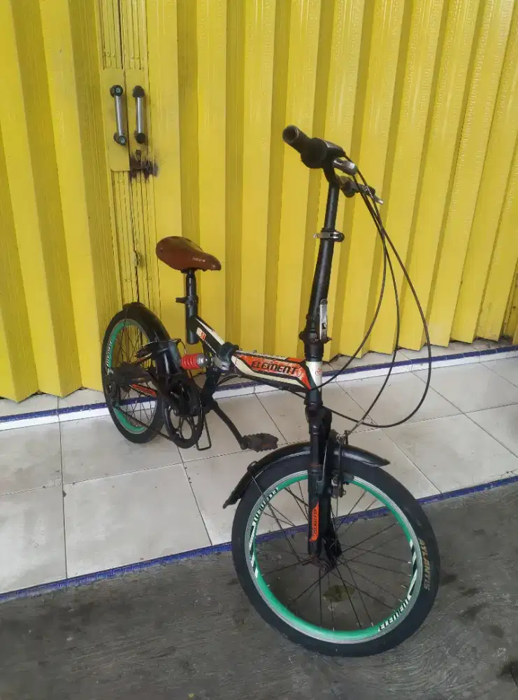 Sepeda Lipat Element Monosok 7 Speed