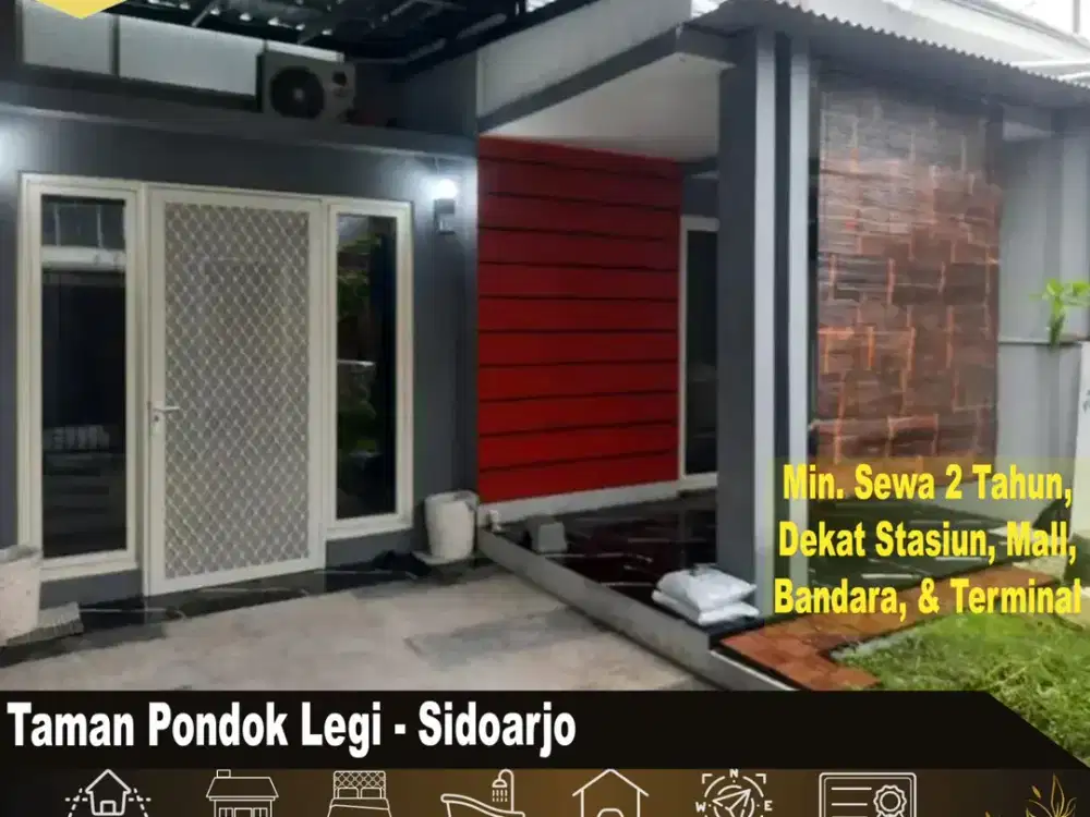 Disewakan Rumah Taman Pondok Legi Sidoarjo
