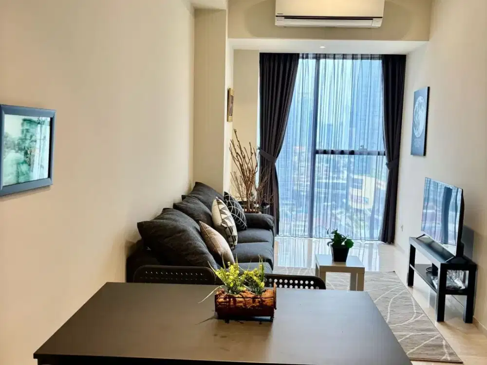 Disewakan Apartemen The Branz Kuningan 2 Bedroom di Jakarta Selatan – Fully Furnished