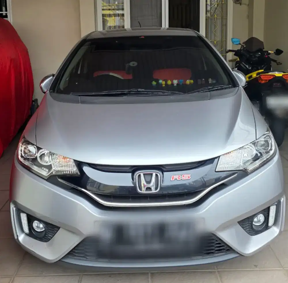 Jazz 2016 rs matic warna abu abu dijual cepat