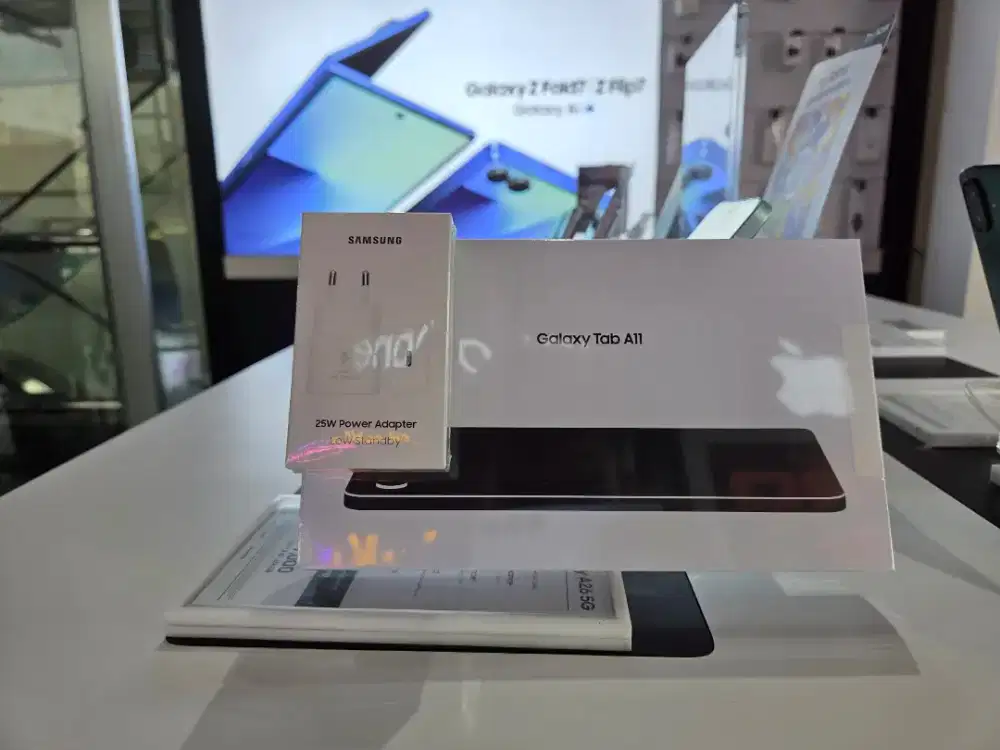 NEW SAMSUNG TAB A11 4/64WIFI FREE ADAPTOR 25W BISA COD