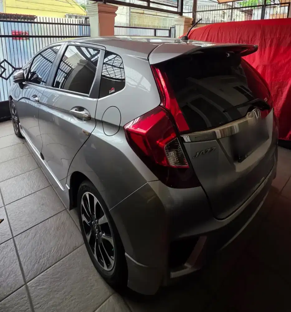 Jazz 2016 rs matic warna abu abu dijual cepat