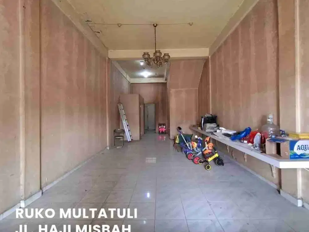 DIJUAL RUKO MULTATULI Jl. Haji Misbah