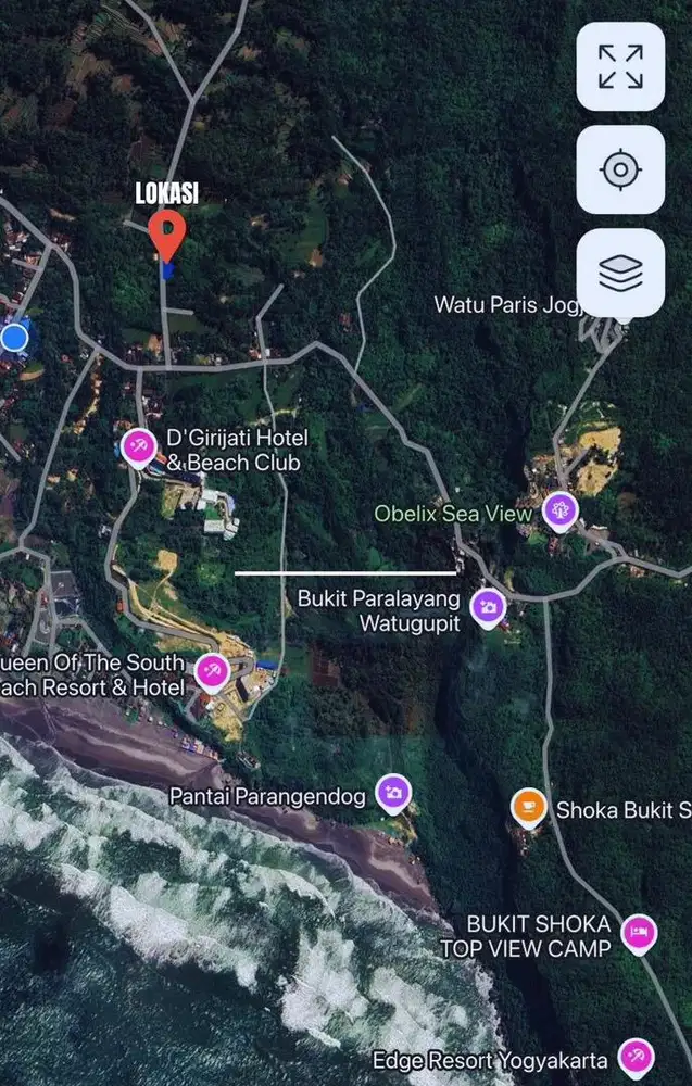 DIJUAL TANAH PROSPEK BAGUS PARIWISATA
