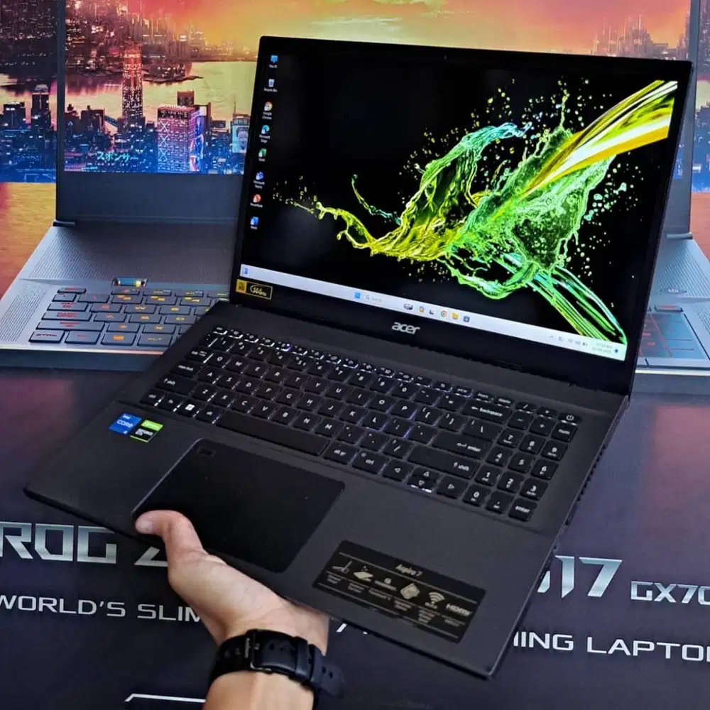 ACER ASPIRE A715-76B Intel core i5-12450H RAM 8GB SSD 512GB