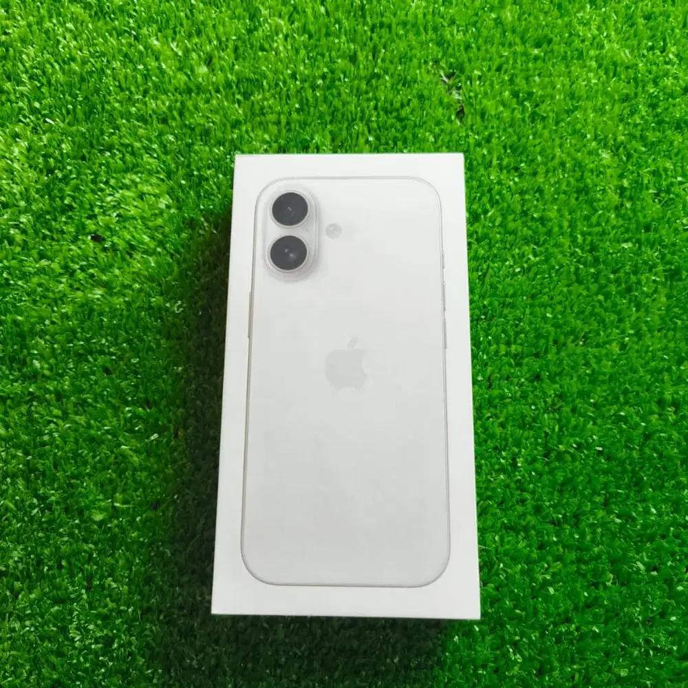 iPhone 17 256GB White kondisi baru segel Garansi blm jalan
