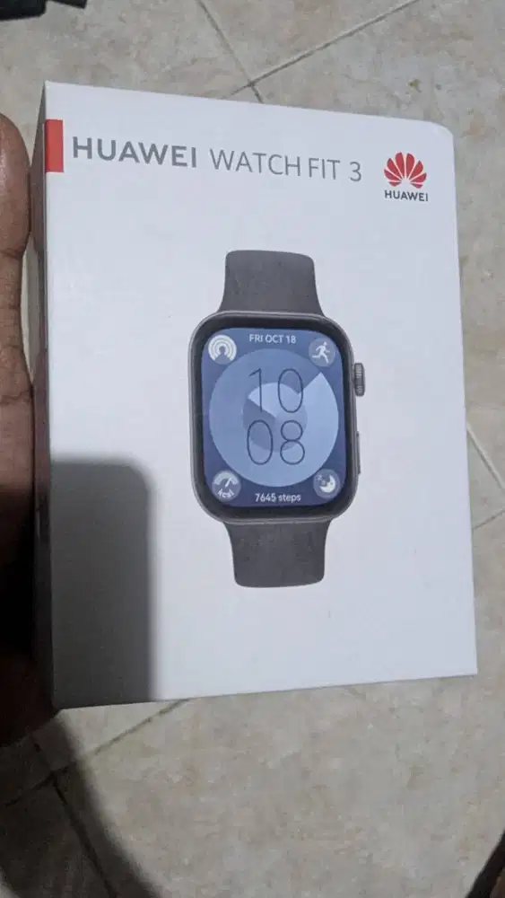 Huawei watchfit 3 brand new inbox Masih segel belum dibuka