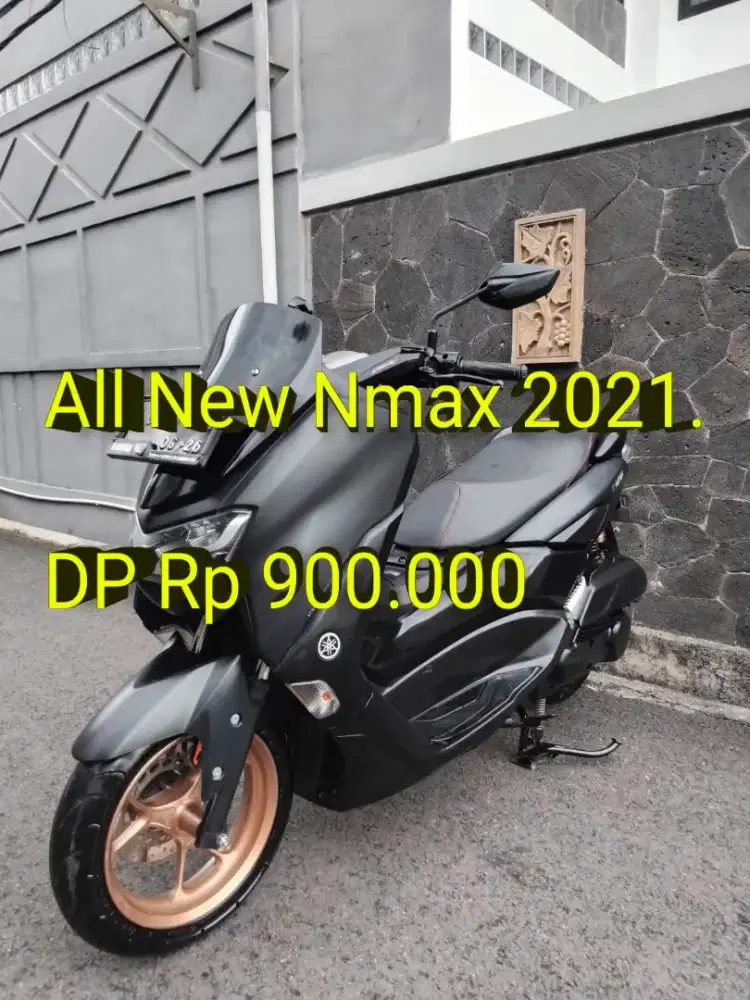 Nmax 2021. Pajak ON. Like New. Standar. Mulus. Ban OK. Cash/Kredit/TT