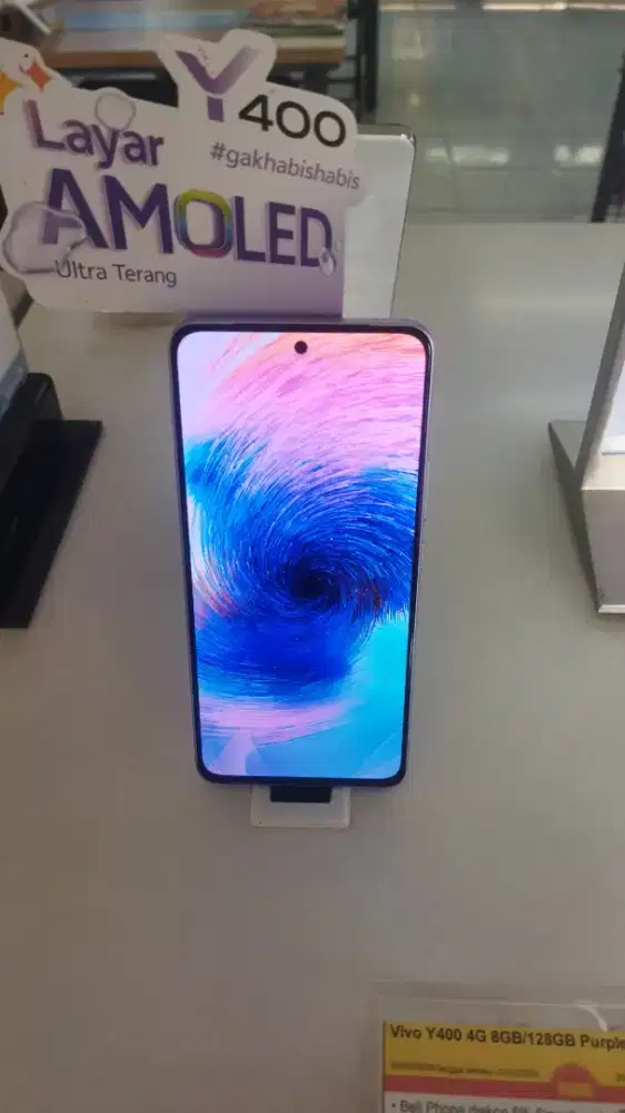 Vivo Y400 4GB 8GB/128GB Purple, bisa cicilan pakai spaylater