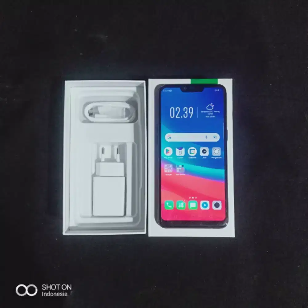 oppo a3s ram 6gb • 128gb hitam barang mulus   :