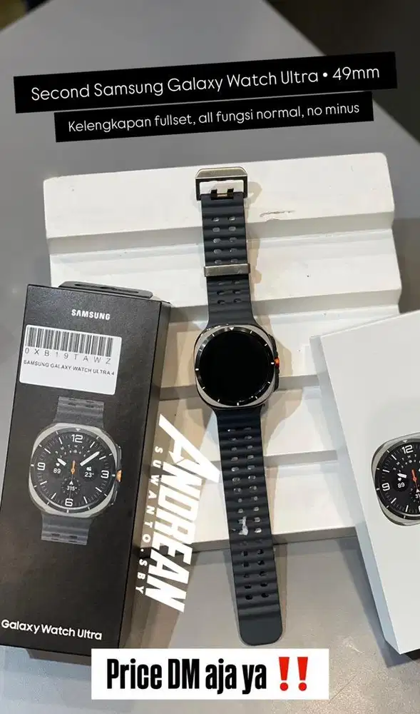 Second Samsung Watch Ultra 49mm Black