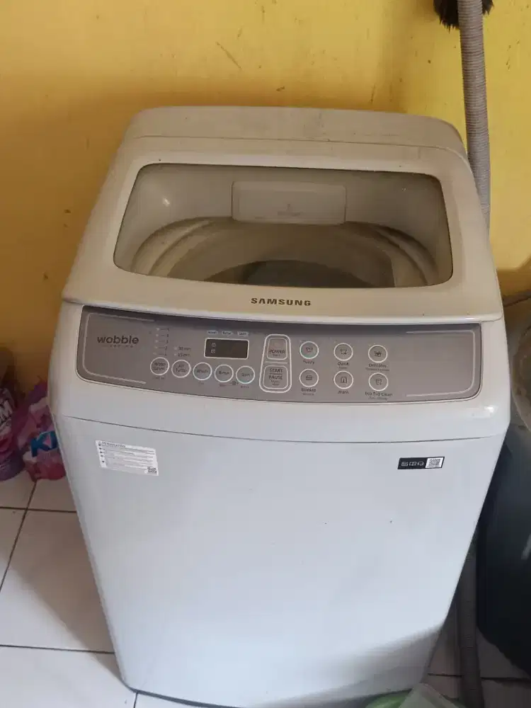 Dijual mesin cuci samsung otomatis top loading 9 kg