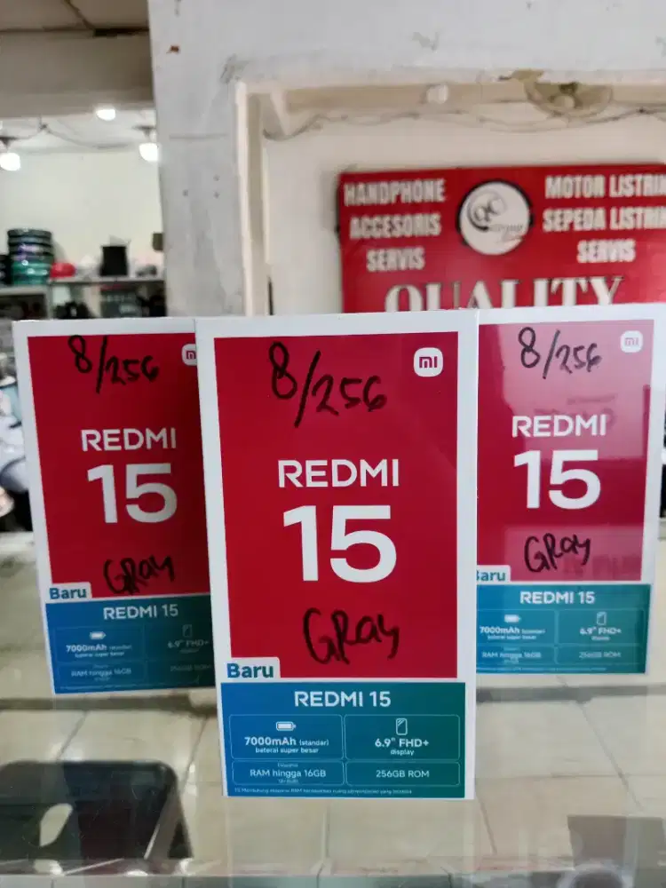 Terbaru Redmi 15 dengan Baterai 7000mAh nihh guyss