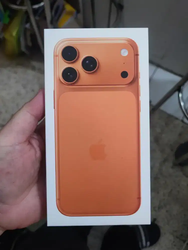 iPhone 17 pm 256gb orenge new resmi tam