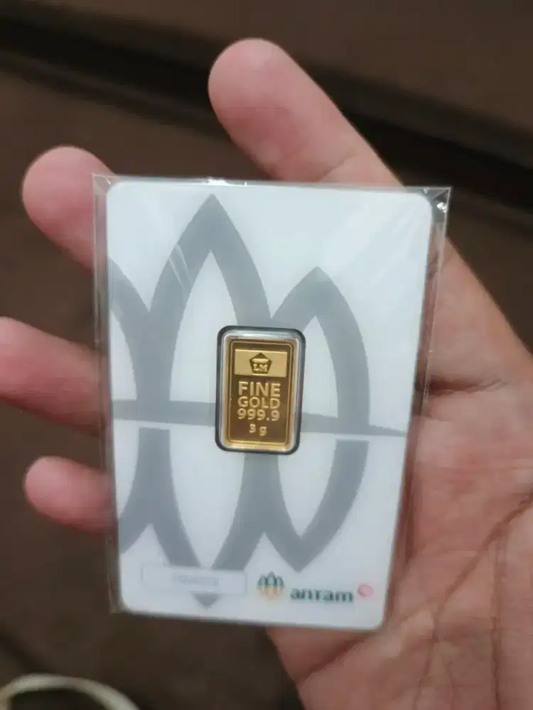Emas 3gr Antam logam mulia