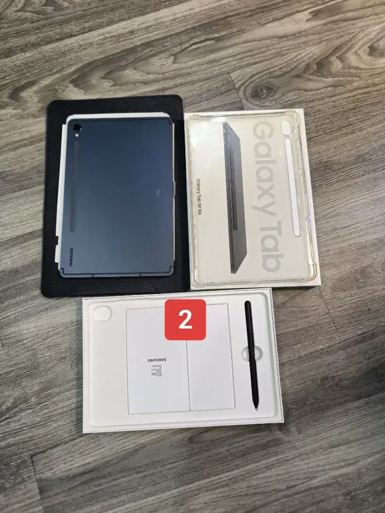 Samsung Tab S9 5G 8/128 Mulus Fullset Bonus Like New Galaxy Sein