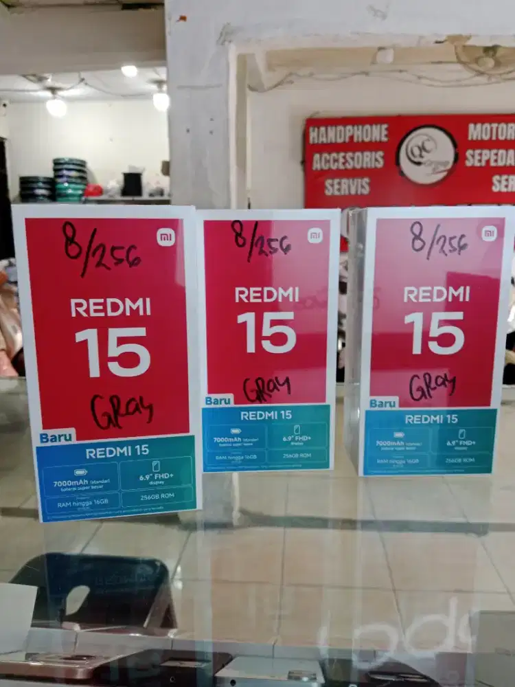 Terbaru Redmi 15 dengan Baterai 7000 mAh nihh guyss
